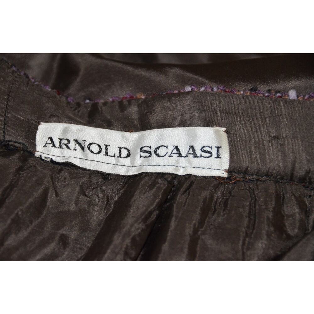 Arnold Scaasi Designer Vintage Couture Mink Cropped Bolero Jacket and skirt Set - Picture 12 of 12